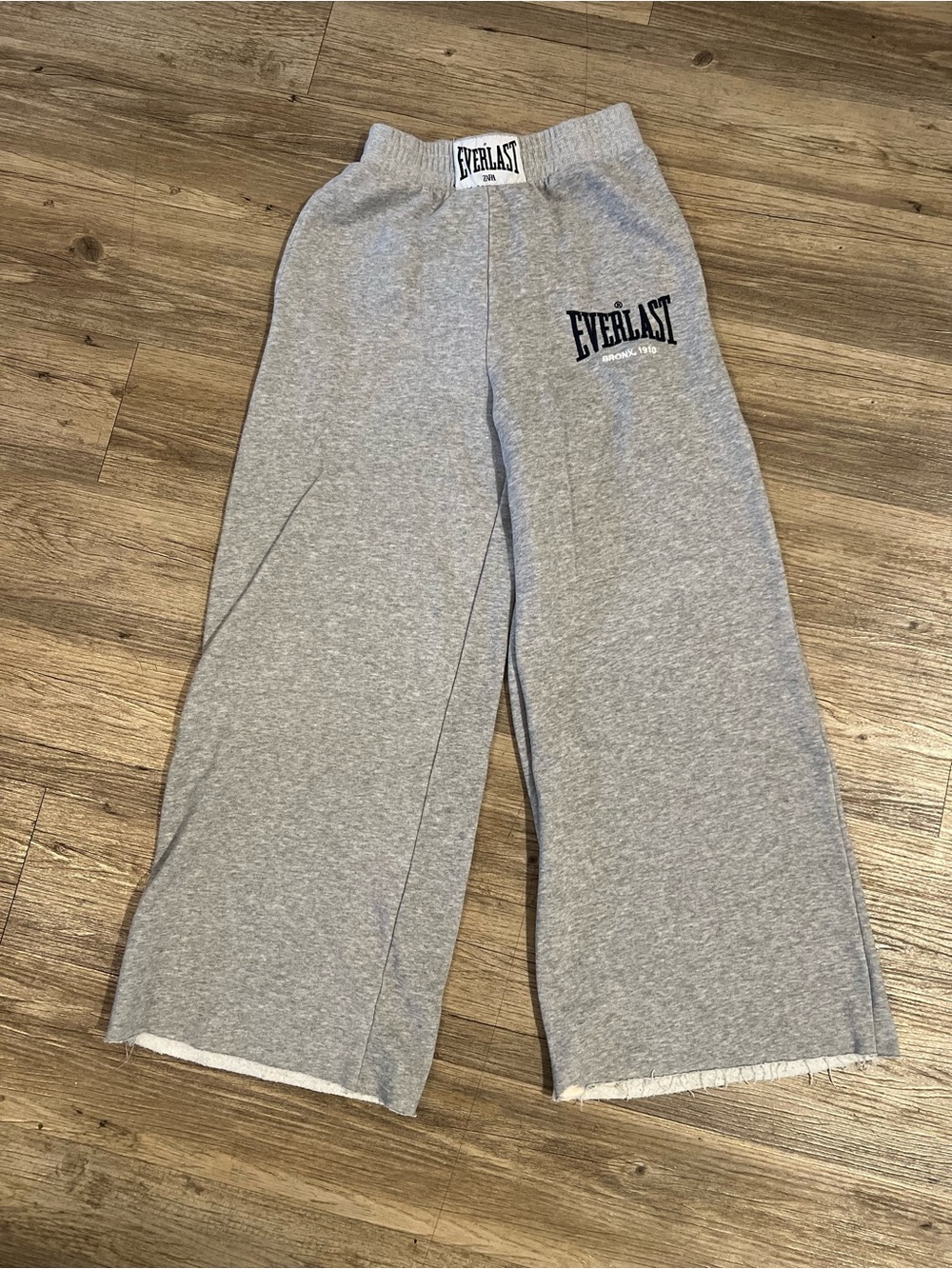 Everlast x Zara Sweetpants Gray Track Pants Size Medium Women’s